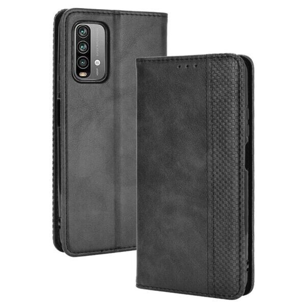 

Чехол Deexe Retro Style для Xiaomi Redmi 9T - Black