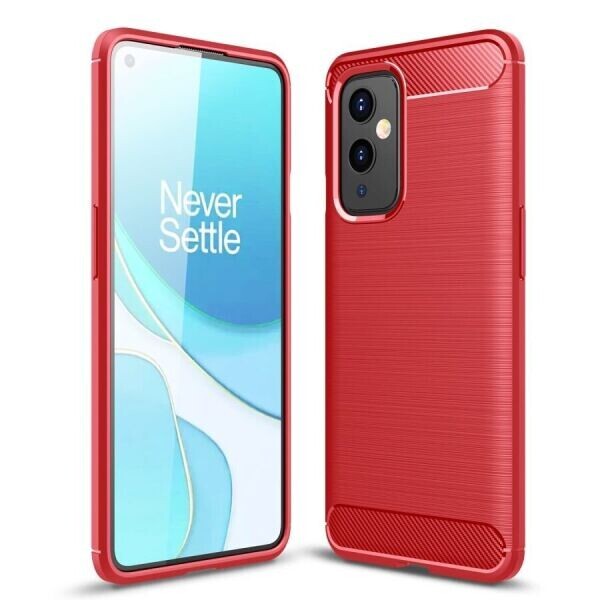 

Защитный чехол UniCase Carbon для OnePlus 9 - Red