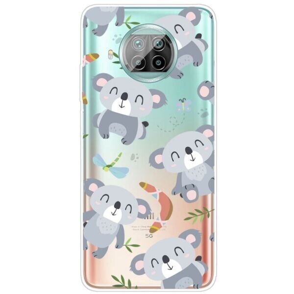 

Силиконовый (TPU) чехол Deexe Pretty Glossy для Xiaomi Mi 10T Lite - Bear
