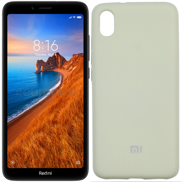 

Чехол силиконовый оригинальный для Xiaomi Redmi 7a Светло Серый FULL (27246)