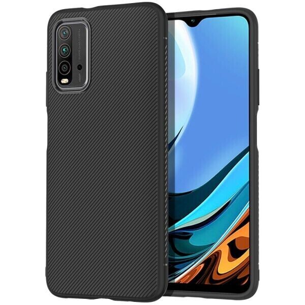 

Защитный чехол UniCase Twill Soft для Xiaomi Redmi 9T - Black