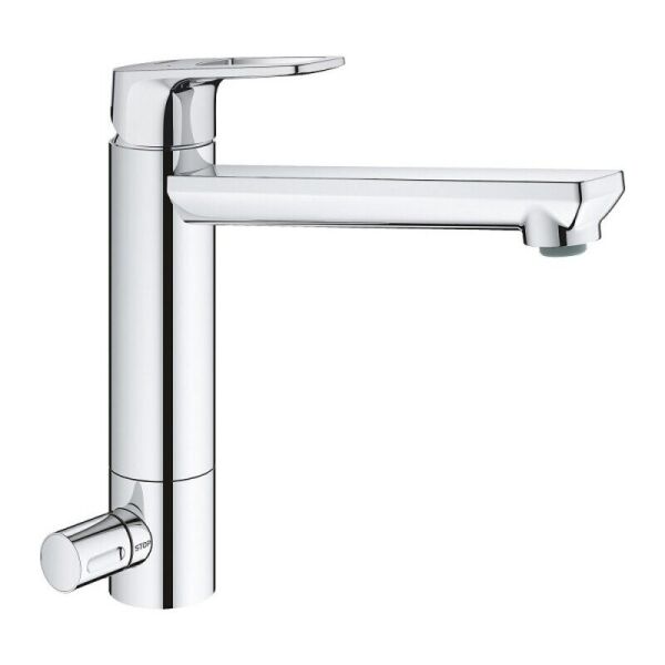 

Смеситель кухонный на две воды GROHE BauLoop 31713000 хром латунь 72905