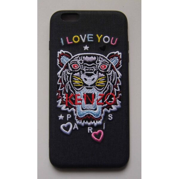 

Плаcтиковый чехол для iPhone 6 Plus / 6S Plus "I love you Kenzo" Black
