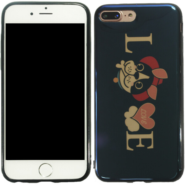 

Чехол U-Like Picture series для iPhone 7/8 Plus Love Balck (21569)