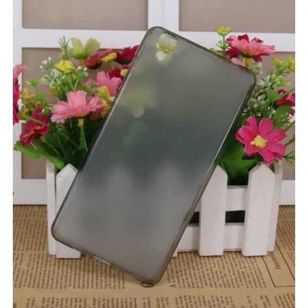 

Силиконовый чехол для Bravis A552 JOY Max Dual Sim Темно- Серый