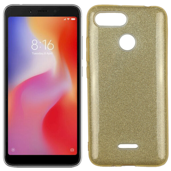 

Чехол Silicone 3in1 Блёстки для Xiaomi Redmi 6 Gold (25372)