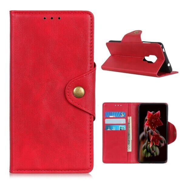 

Чехол UniCase Vintage Wallet для Motorola Moto G9 Play - Red