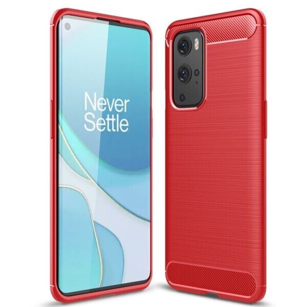 

Защитный чехол UniCase Carbon для OnePlus 9 Pro - Red