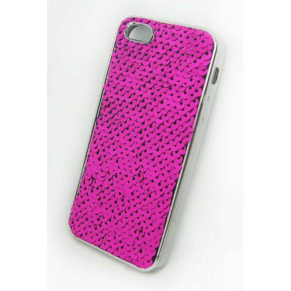 

Силиконовый чехол для iPhone 5 / 5C / 5S / SE Чешуйки розовый