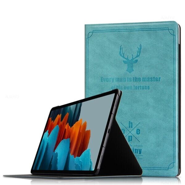 

Чехол-книжка UniCase Deer Pattern для Samsung Galaxy Tab S7 Plus (T970 / 975) - Blue