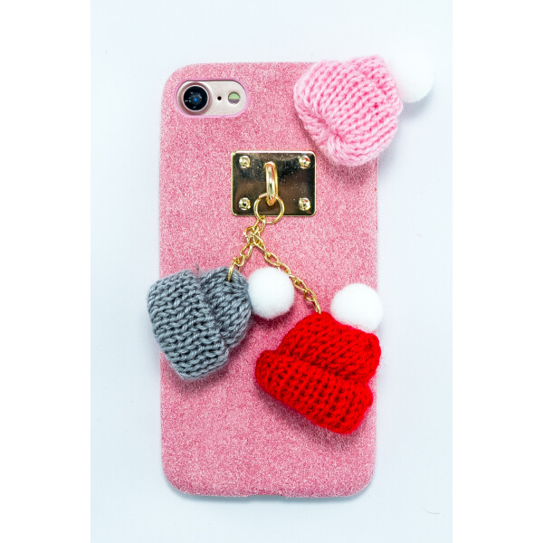 

Чехол накладка Jane Beanies series для iPhone 6/6s Розовый (18786)
