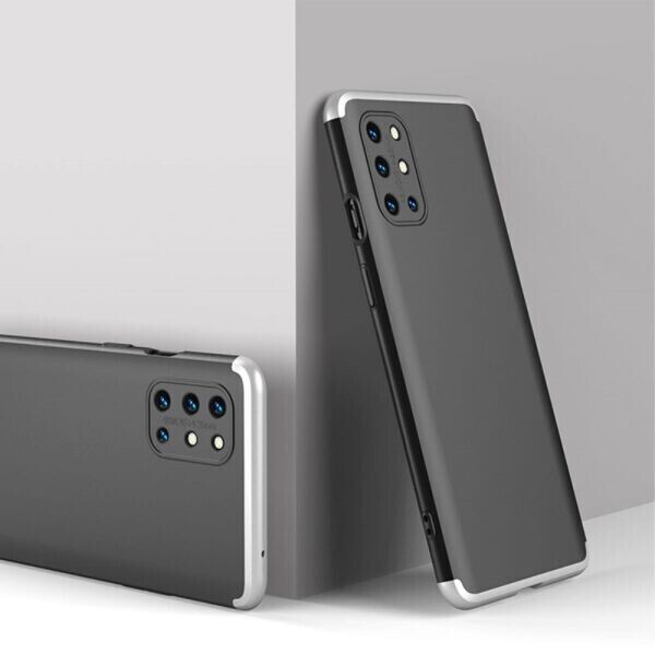 

Защитный чехол GKK Double Dip Case для OnePlus 8T - Black / Silver