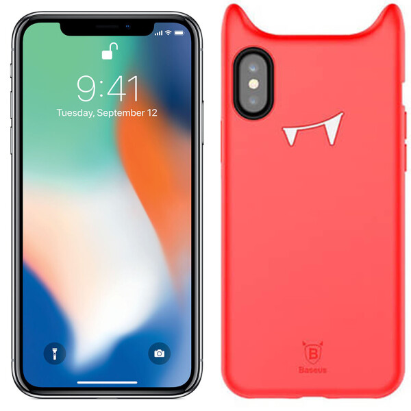 

Чехол Baseus Devil Baby Case для iPhone X Red (XM09) (21412)
