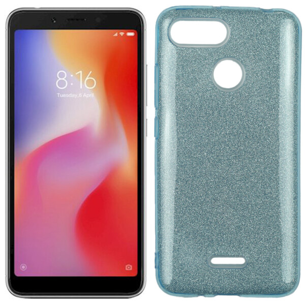 

Чехол Silicone 3in1 Блёстки для Xiaomi Redmi 6 Blue (25371)