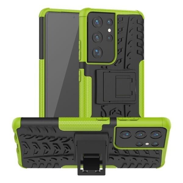 

Защитный чехол UniCase Hybrid X для Samsung Galaxy S21 Ultra (G998) - Green