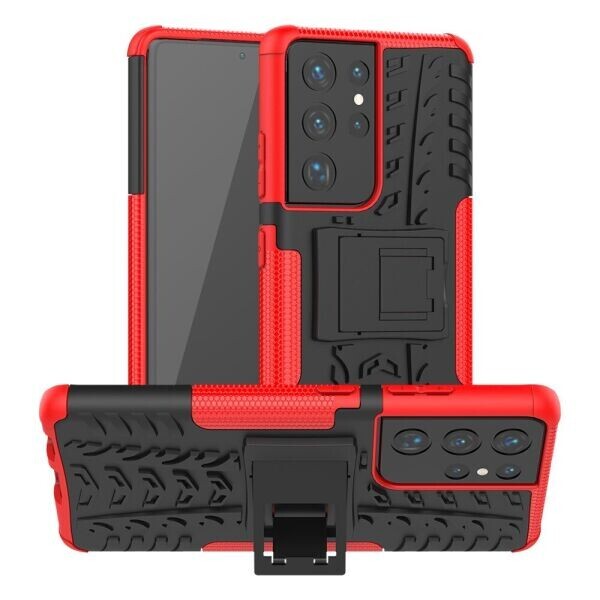 

Защитный чехол UniCase Hybrid X для Samsung Galaxy S21 Ultra (G998) - Red