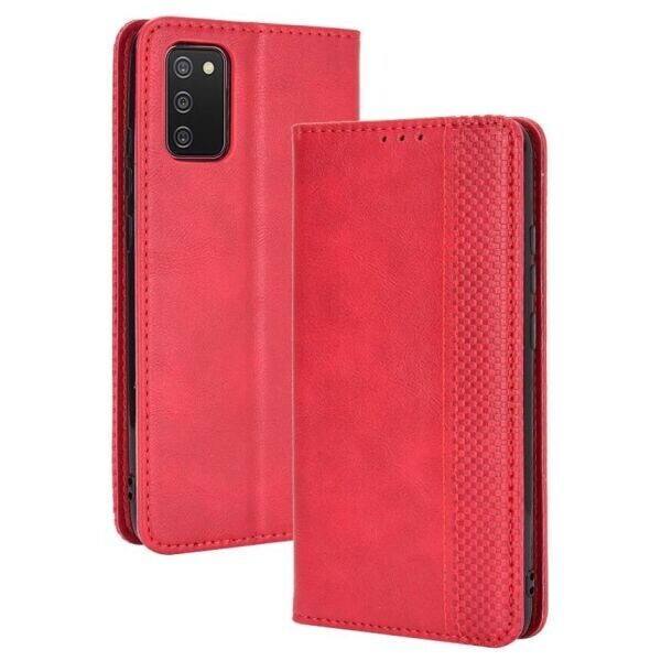 

Чехол Deexe Retro Style для Samsung Galaxy A02s (A025) - Red