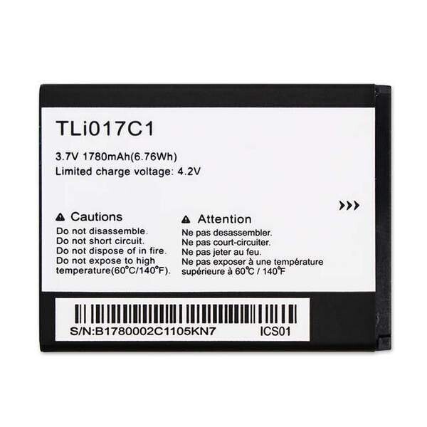 

Аккумулятор для Alcatel OT5027B Dawn / OT4060O Streak / OT4060A Ideal / OT5017 Pixi 3