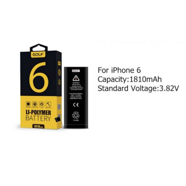 

Аккумулятор Golf для iPhone 6 1810 mAh
