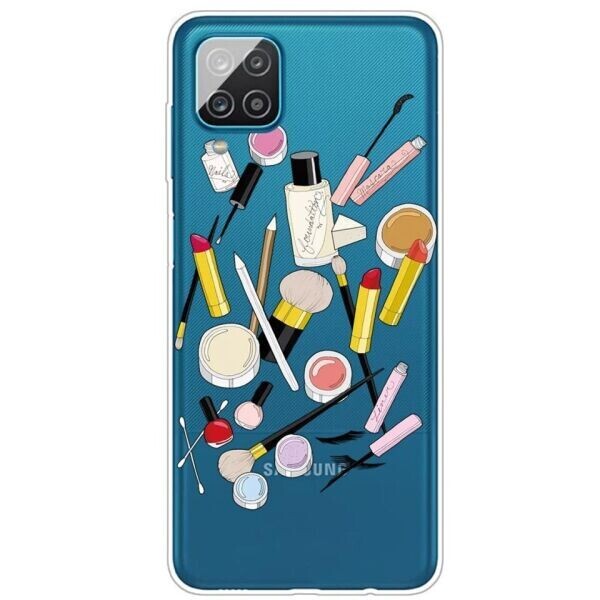 

Силиконовый (TPU) чехол Deexe Pretty Glossy для Samsung Galaxy A12 (A125) - Makeup