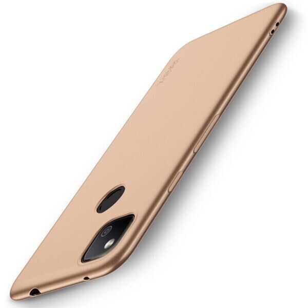 

Силиконовый чехол X-LEVEL Matte для Google Pixel 4A - Gold