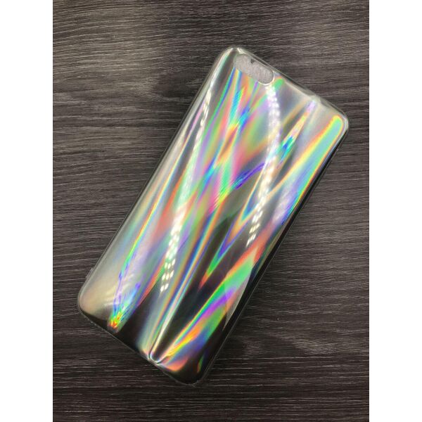 

Силиконовый чехол для iPhone 6 / 6S Silver Радуга (Без бренда)