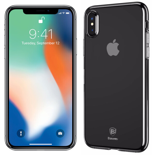 

Чехол Baseus Simple Series Case для iPhone X (Clean TPU) Transparent (B02) (22029)