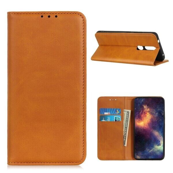 

Чехол-книжка Deexe Wallet Case для Nokia 2.4 - Brown
