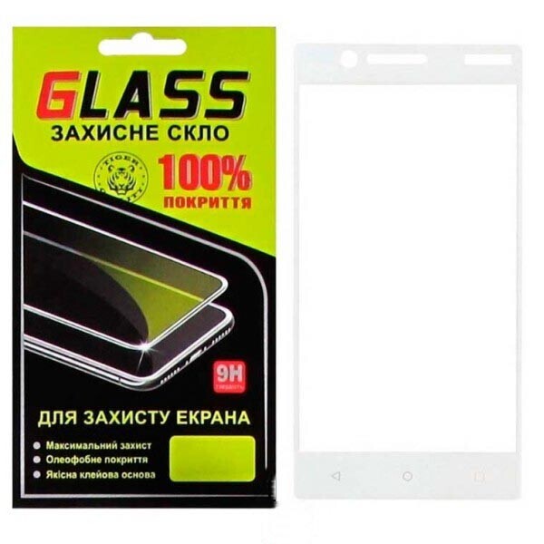 

Защитное стекло 2.5D Nokia 3 Белый Glass