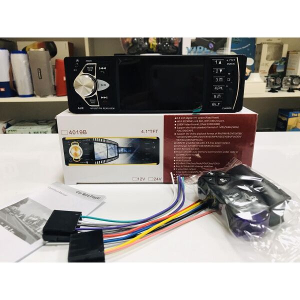 

Автомагнитола MP5-4022 USB ISO с экраном 4.1 "дюйма AV-in