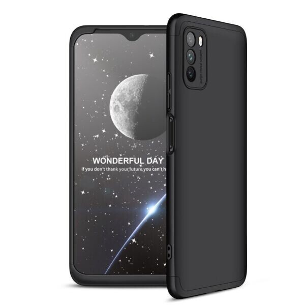 

Защитный чехол GKK Double Dip Case для Xiaomi Redmi 9T - Black