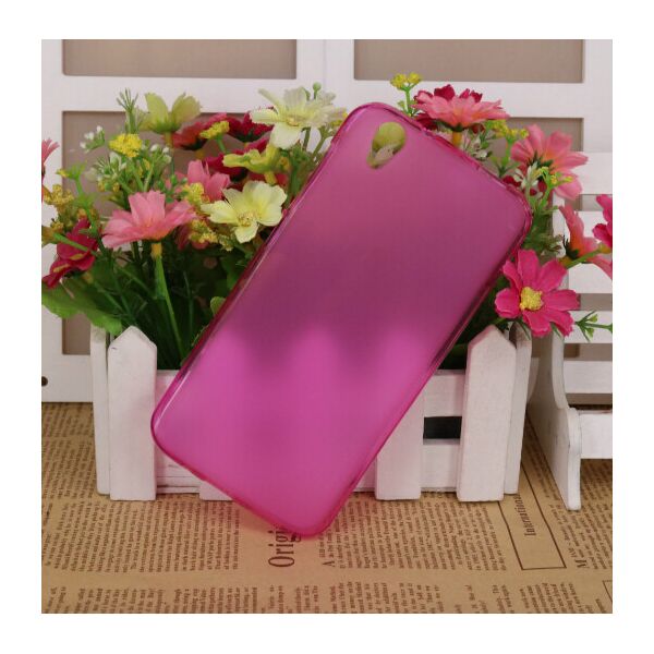 

Силиконовый чехол для Bravis A506 Crystal Dual Sim розовый