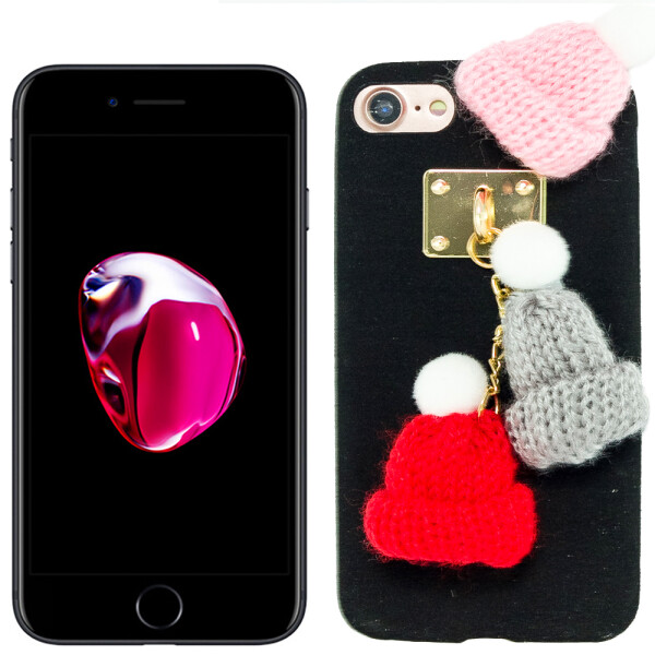 

Чехол накладка Jane Beanies series для iPhone 6/6s Черный (18788)