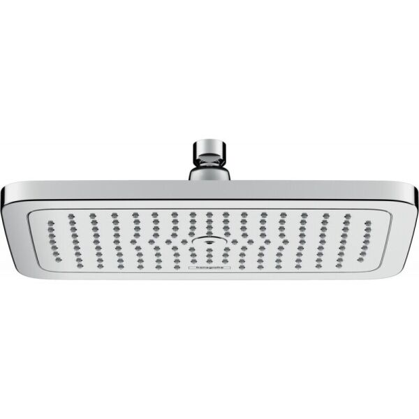 

Потолочный душ квадратный HANSGROHE CROMA E 26257000 280x170мм хром металл 71910