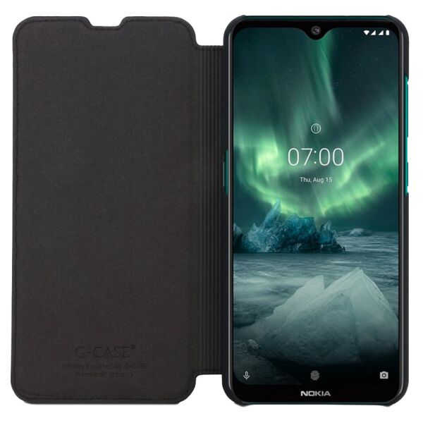 

Чехол Premium Leather Case Nokia 3.1+ Black (тех.пак.)