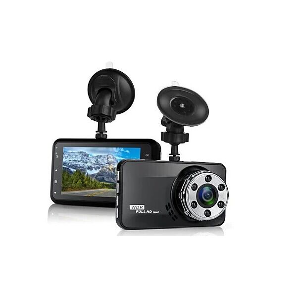 

Видеорегистратор T638 WDR Full HD с ночной сьёмкой, 1 камера 3" экран