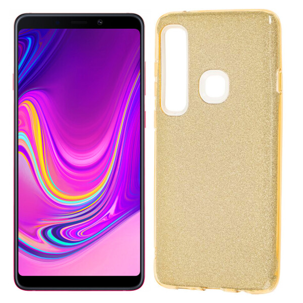 

Чехол Silicone 3in1 Блёстки для Samsung A9 2018 (A920) Gold (25402)