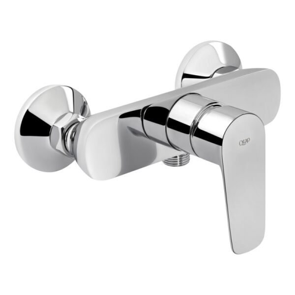 

Кран душевой однозахватный Q-TAP Planice QTPL4015107C хром латунь без душевого набора 77410