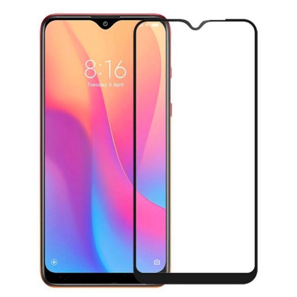

Защитное стекло для Xiaomi Redmi Note 8 Black 3D (no package) KD