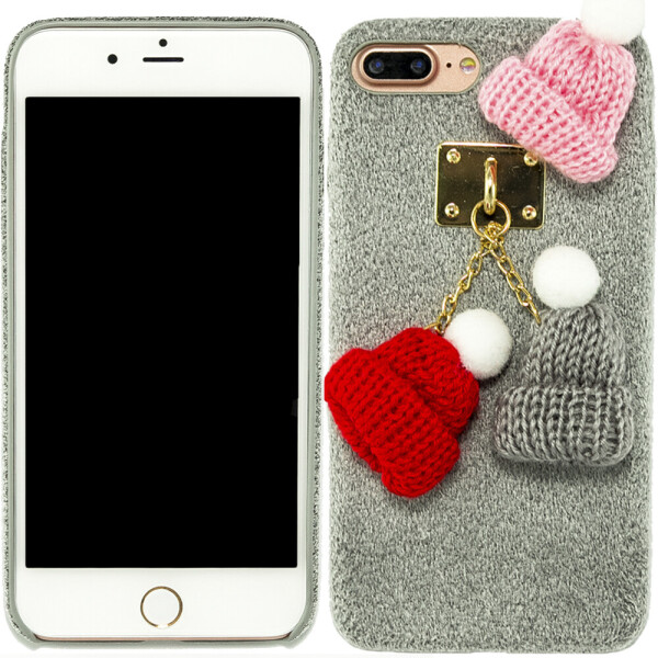 

Чехол накладка Jane Beanies series для iPhone 7/8 Plus Серый (18793)