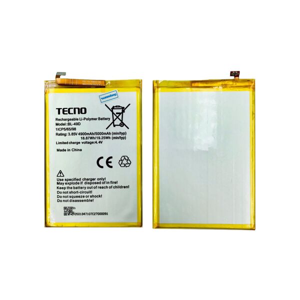 

Аккумулятор для TECNO 2 PRO (LA7) BL-49DT