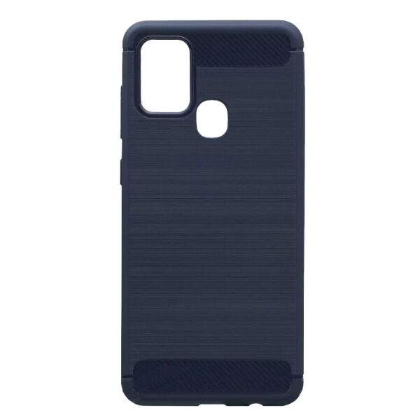 

Чехол Polished Carbon для Samsung A21s 2020 (Синий)