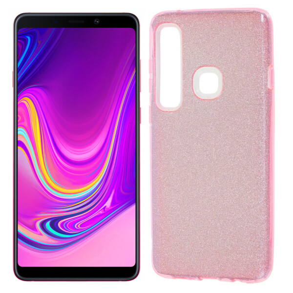 

Чехол Silicone 3in1 Блёстки для Samsung A9 2018 (A920) Pink (25403)