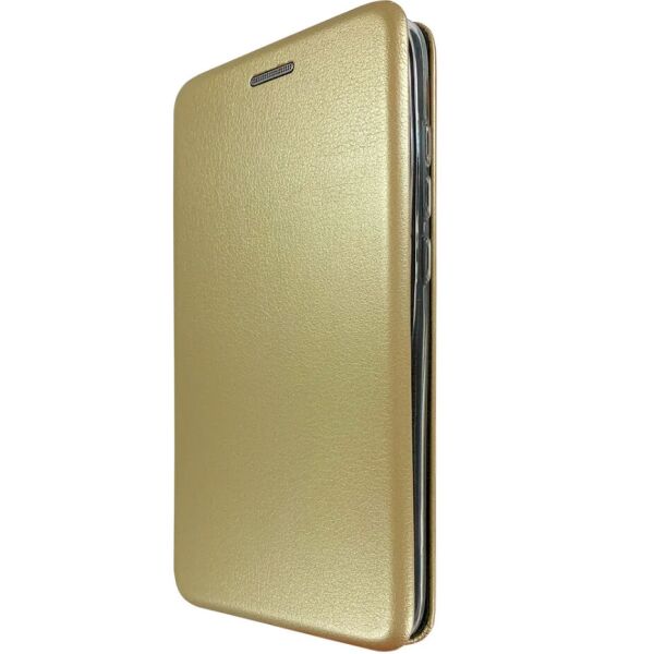

Чехол Premium Leather Case для Samsung A21s (A217) Gold