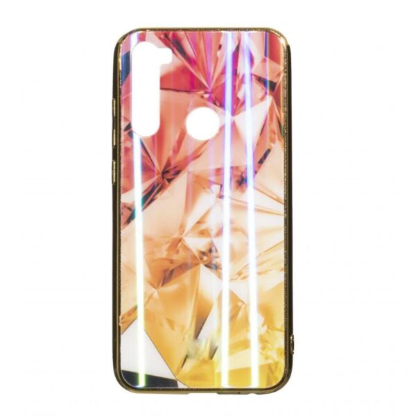 

Чехол Glass TPU Prism для Xiaomi Redmi Note 8T (Золотой)