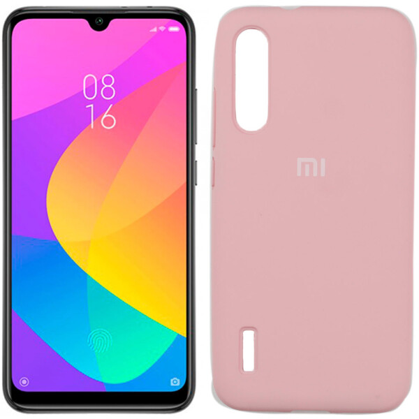 

Чехол силиконовый оригинальный для Xiaomi Mi A3 Розовый FULL (27257)
