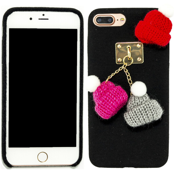 

Чехол накладка Jane Beanies series для iPhone 7/8 Plus Черный (18794)