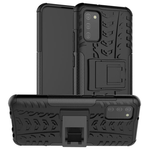 

Защитный чехол UniCase Hybrid X для Samsung Galaxy A02s (A025) - Black