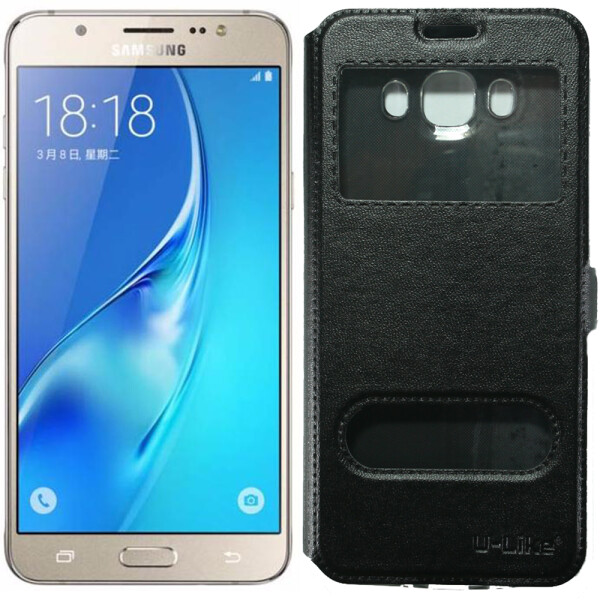 

Чехол книжка U-Like Simple для Samsung J510 (2016) Black (21115)