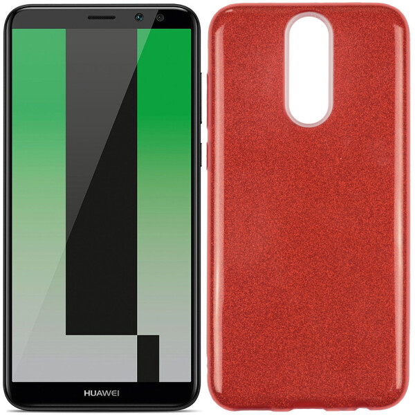 

Чехол силиконовый 3in1 Блёстки для Huawei Mate 10 Lite Red (23591)